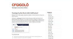 Desktop Screenshot of cfgigolo.com
